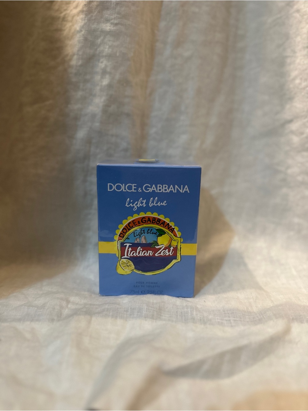 Dolce & Gabbana Light Blue Italian Zest - Blue and Yellow Box